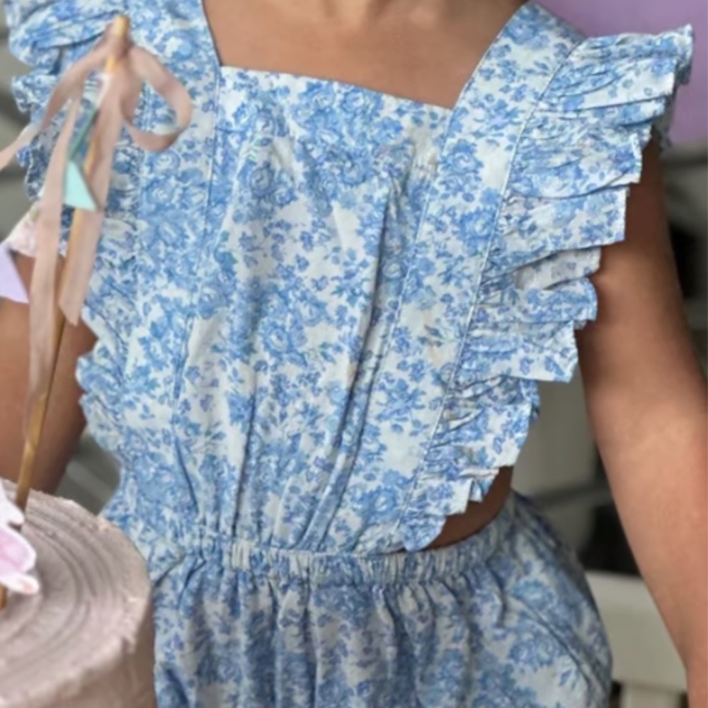 Girls LoveShackFancy Romper size 18-24months